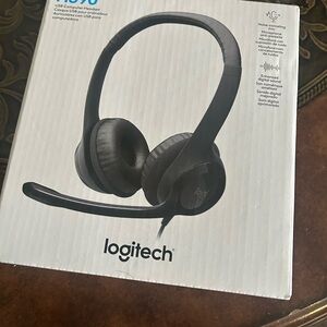 Logitech Black USB Computer Headset